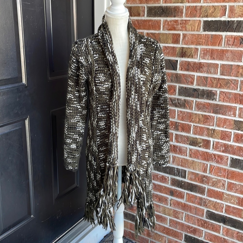 Fantazia Chunky Knit Cardigan Sweater‎